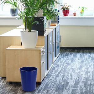 Produktbild für Papierkorb DONAU D305-10, blau