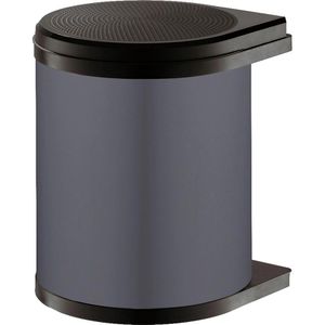 Einbaumülleimer Hailo Swing Mono 3515, slate-grey