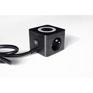 Produktbild für Steckdosenwürfel as-Schwabe 18220, mit 1,5 Kabel