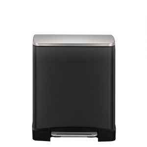 Produktbild für Mülleimer EKO E-Cube, VB 926820, matt schwarz
