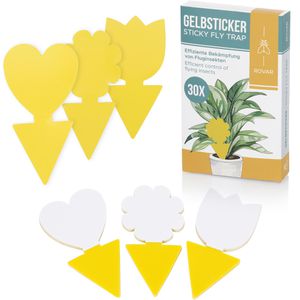 Gelbtafeln Rovar Gelbsticker, 6 x 13 cm, zum Stecken