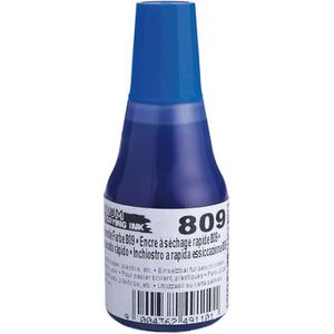 Produktbild für Stempelfarbe Colop 809 Premium, lösemittelbasiert, blau