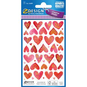 Sticker Zweckform 56889 Z-Design Deko Sticker