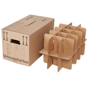 Produktbild für Umzugskartons BB-Verpackungen 2-wellig, 5 Stück