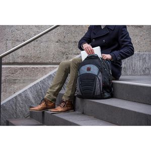 Produktbild für Laptop-Rucksack Wenger Synergy 600635 schwarz/grau