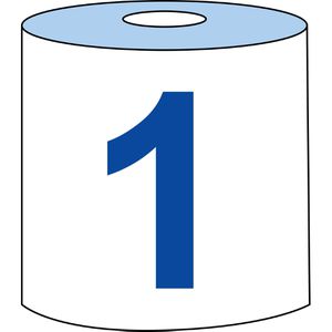 Produktbild für Putztuchrolle Wypall L10, 7200, Airflex-Technologie, blau