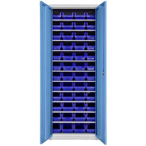 Magazinschrank ADB 42825, grau / blau