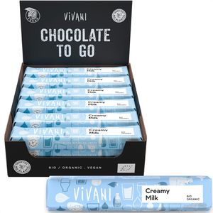 Schokoriegel Vivani Creamy Milk, BIO