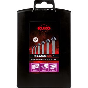 Produktbild für Kegelsenker RUKO 102790EPRO, ULTIMATECUT HSSE-Co 5, 6-teilig