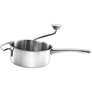 Produktbild für Passiermühle Gefu 24100 Flotte Lotte, manuell, silber, Ø 20 cm