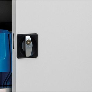 Produktbild für Werkzeugschrank Mauser MKST3/19STG, aus Metall, lichtgrau