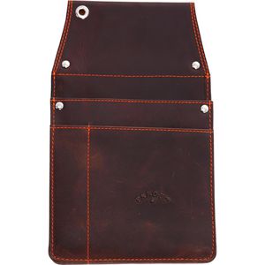 Kloehn Kellnertasche Far out, Echt Leder, für Kellnerbörsen bis 18 x 11 cm, braun