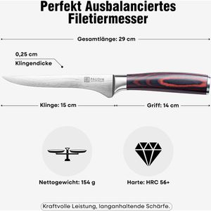 Produktbild für Filetiermesser Paudin Universal Classic N10, für Fleisch&amp;Fisch