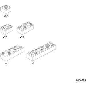 Produktbild für Klemmbausteine HUBELINO 400390, ab 1,5 Jahre