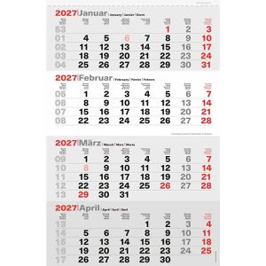 Produktbild für 4-Monatskalender Idena 11909, Jahr 2027