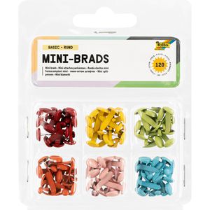 Musterbeutelklammern Folia 12501, Brads Rund, Set