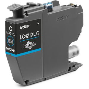 Produktbild für Tinte Brother LC-421XLC cyan