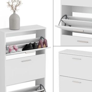 Produktbild für Schuhschrank Vicco Gizmo, weiß