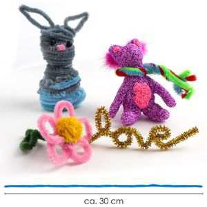 Produktbild für Pfeifenreiniger OfficeTree 7651 Chenilledraht