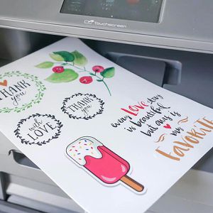 Produktbild für Kopierfolien Skullpaper Aufkleberfolie, A4