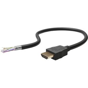 Produktbild für HDMI-Kabel Goobay 61276 HDMI 2.0, vergoldete Stecker