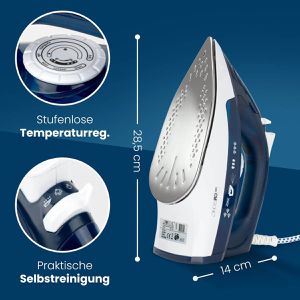 Produktbild für Bügeleisen Clatronic DB 3704, 2200 Watt