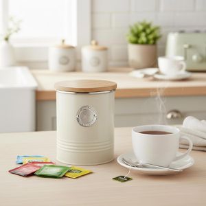 Produktbild für Teedose Typhoon Living Collection Tea, aus Metall
