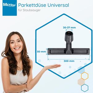 Produktbild für Staubsaugerdüse McFilter Parkettdüse SDM-A51