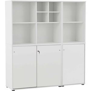 Kombischrank Möbelpartner Serie 400, weiß