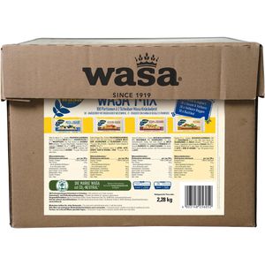 Produktbild für Knäckebrot Wasa Vollkorn Roggen, 4er Mix