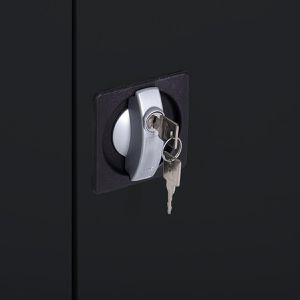 Produktbild für Mehrzweckschrank ClassiX X-545549, abschließbar, schwarz