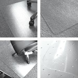 Produktbild für Bodenschutzmatte Floortex Marlon Bio, transparent