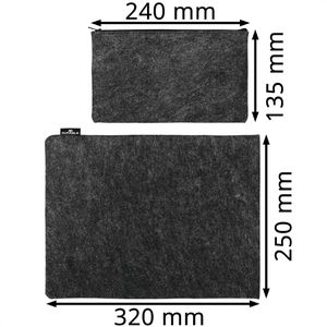 Produktbild für Laptophülle Durable Multibag EFFECT, bis 13 Zoll