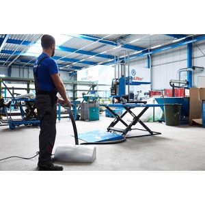 Produktbild für Hubtisch HanseLifter HTF-G, mit Rampe, elektrisch