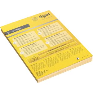 Produktbild für Briefumschläge Sigel DU 011 Marmor, beige, C6