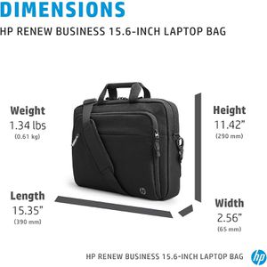 Produktbild für Laptoptasche HP Renew Business 3E5F8AA, schwarz
