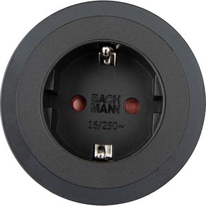 Produktbild für Einbausteckdose Bachmann 926.000 Pix, mit 0,2 m Kabel