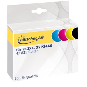 Produktbild für Tinte Böttcher-AG Premium für HP 912XL Multipack