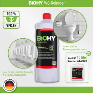 Produktbild für WC-Reiniger BiOHY 100% vegan und nachhaltig, Gel