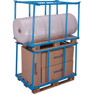 Produktbild für Palettenaufsatz VARIOfit Typ 75, pa-080.019, blau, Stahl