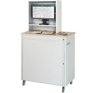 Produktbild für Computerschrank Rau adlatus Modell 2665, lichtgrau