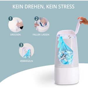 Produktbild für Windeleimer Angelcare Dress-Up XL, 35 Liter