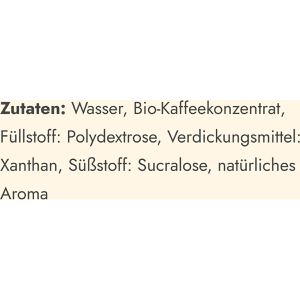 Produktbild für Kaffeekonzentrat TryMOIN Typ French Vanilla Latte Zero Sugar