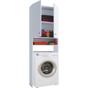 Produktbild für Waschmaschinenschrank VCM Lona 913840, weiß