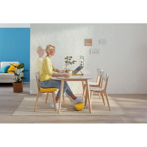 Produktbild für Orthopädisches-Sitzkissen Leitz Ergo Cosy, gelb
