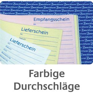 Produktbild für Lieferscheinbuch Zweckform 1721, A5