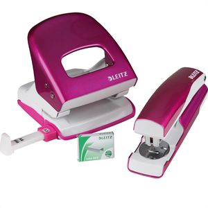 Locher Leitz 5095 NeXXt WOW, pink metallic