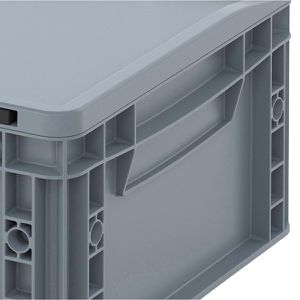 Produktbild für Eurobox AUER ED 43/17 HG, grau, 15 Liter