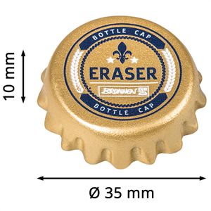 Produktbild für Radiergummi Brunnen 3D Kronkorken
