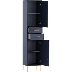 Produktbild für Badschrank Schildmeyer Kent 702035, mit 4 Füßen, nachtblau